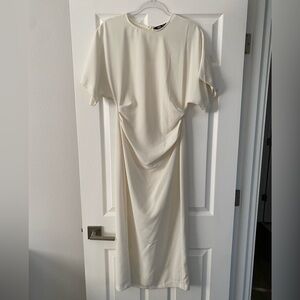 Zara white dress